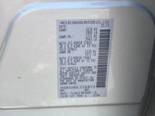 2025 Nissan Pathfinder SL FWD