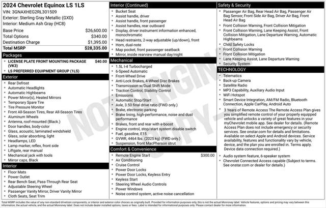 2024 Chevrolet Equinox FWD LS