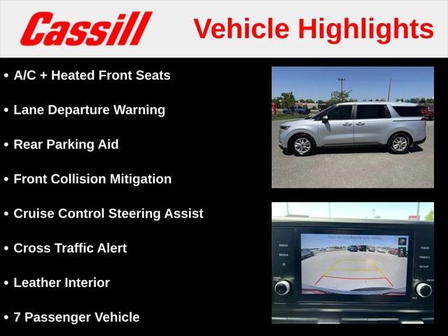 2022 Kia Carnival MPV LX Seat Package