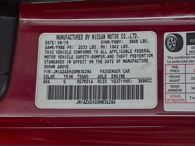 2016 Nissan 370Z Base