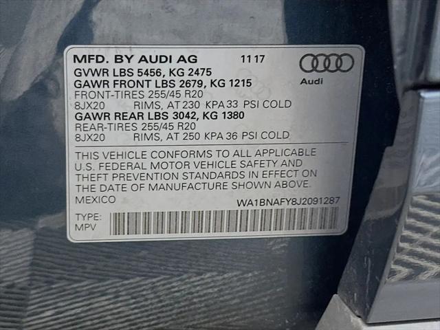 2018 Audi Q5 2.0T Premium