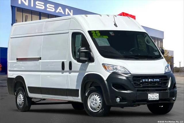 2025 Ram ProMaster 2500 Cargo Van Tradesman High Roof 159" WB w/Pass Seat for sale in Corona, CA
