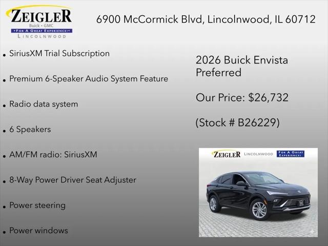 2026 Buick NV Preferred FWD