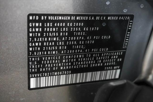 2026 Volkswagen Taos SE