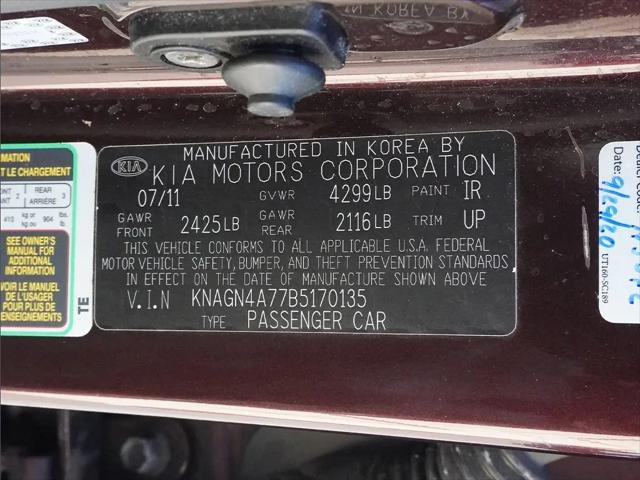 2011 Kia Optima EX