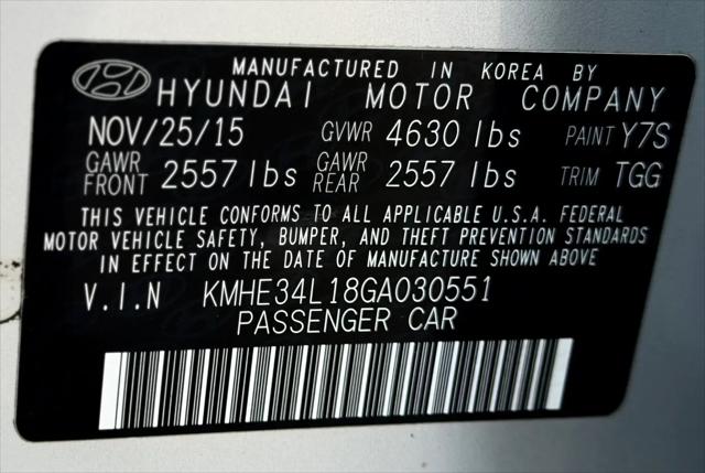 2016 Hyundai Sonata Hybrid Limited
