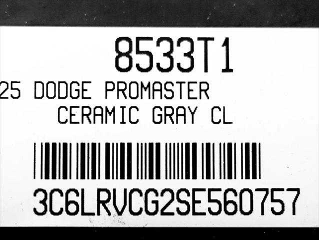 2025 Ram ProMaster 2500 Cargo Van Tradesman High Roof 136" WB w/Pass Seat
