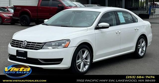 2015 Volkswagen Passat 2.0L TDI SE for sale in Lakewood, WA