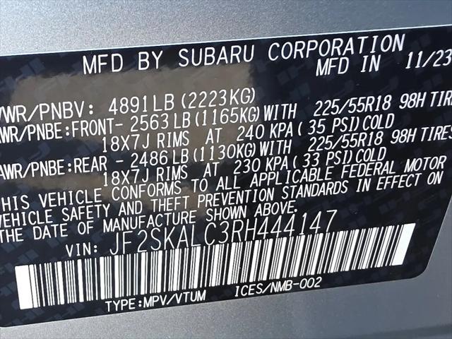 2024 Subaru Forester Limited