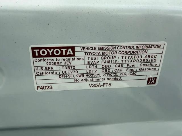 2026 Toyota Sequoia Platinum