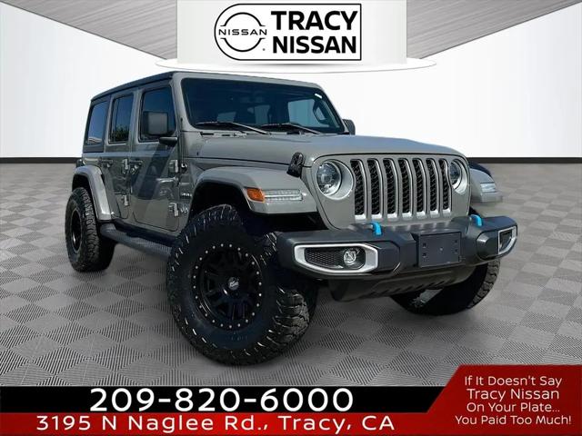 2023 Jeep Wrangler 4xe Sahara 4x4 for sale in Tracy, CA