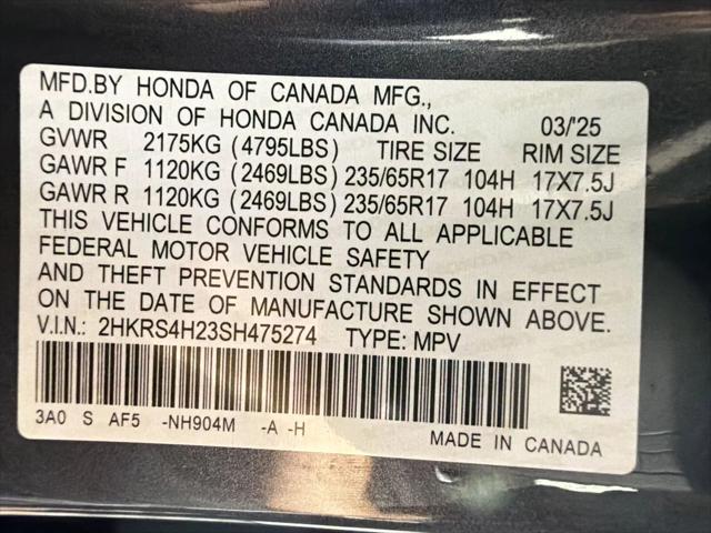 2025 Honda CR-V LX AWD