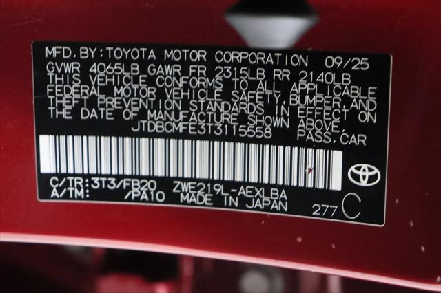 2026 Toyota Corolla Hybrid Hybrid LE