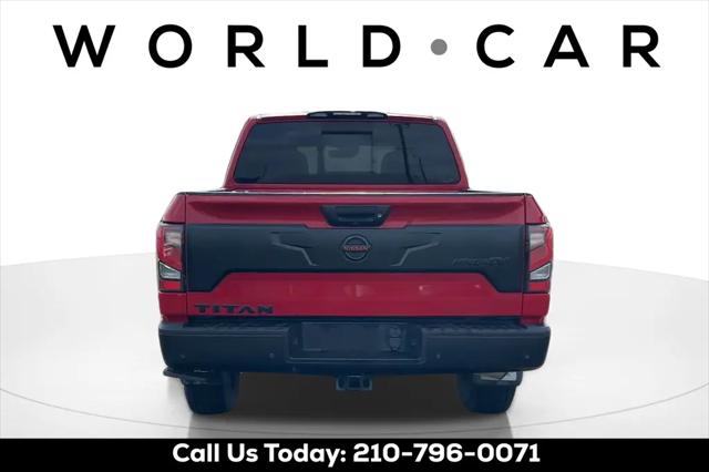 2021 Nissan Titan Crew Cab PRO-4X 4x4