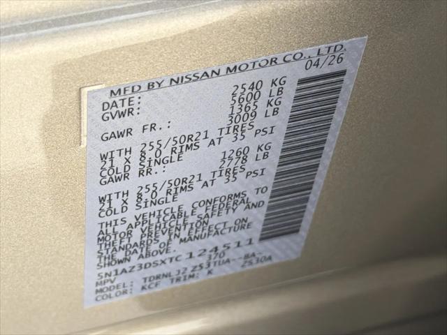2026 Nissan Murano Platinum