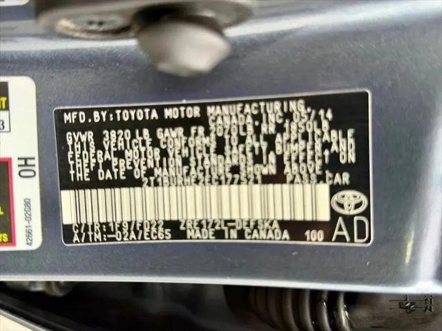 2014 Toyota Corolla S Plus