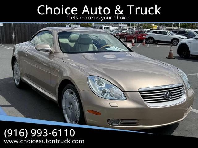 2002 Lexus SC 430 SC 430 for sale in Sacramento, CA
