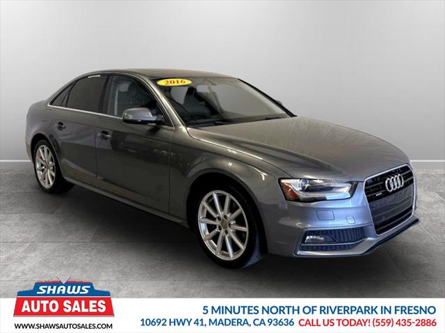 2016 Audi A4 2.0T Premium for sale in Madera, CA