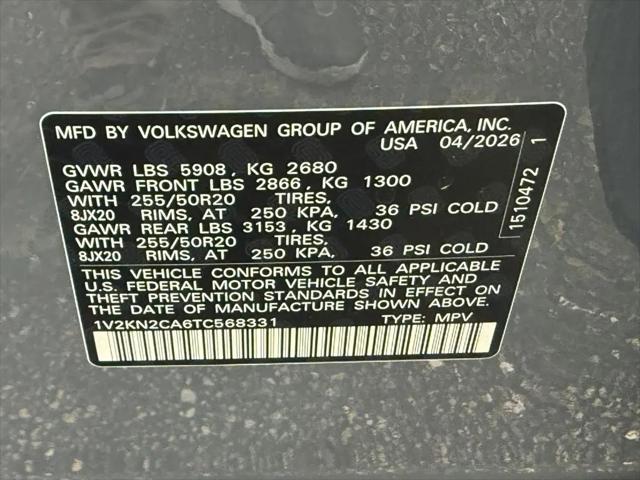 2026 Volkswagen Atlas SE with Technology