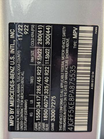 2023 Mercedes-Benz GLS GLS 450 4MATIC