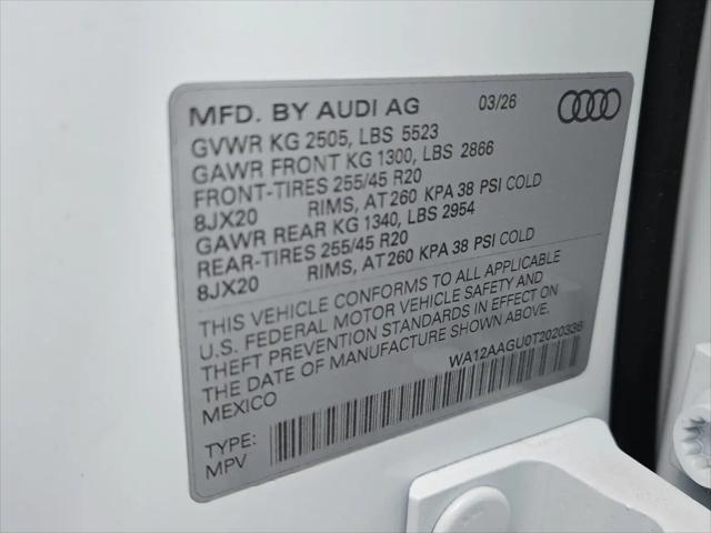 2026 Audi Q5 Premium Plus TFSI quattro S tronic