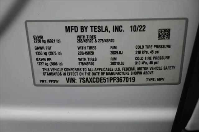 2023 Tesla Model X Standard Range