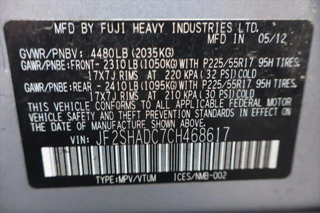 2012 Subaru Forester 2.5X Premium