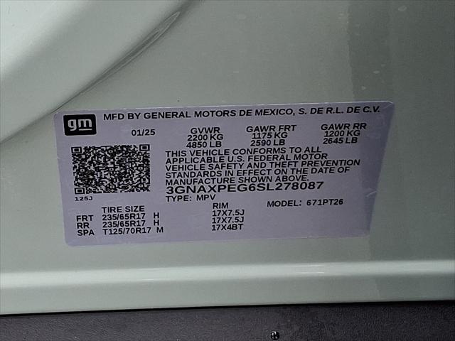 2025 Chevrolet Equinox AWD LT