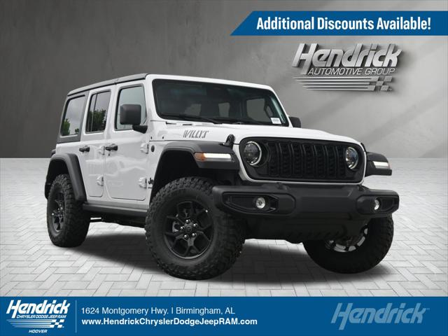 2026 Jeep Wrangler 4-Door Willys 4x4 for sale in Hoover, AL