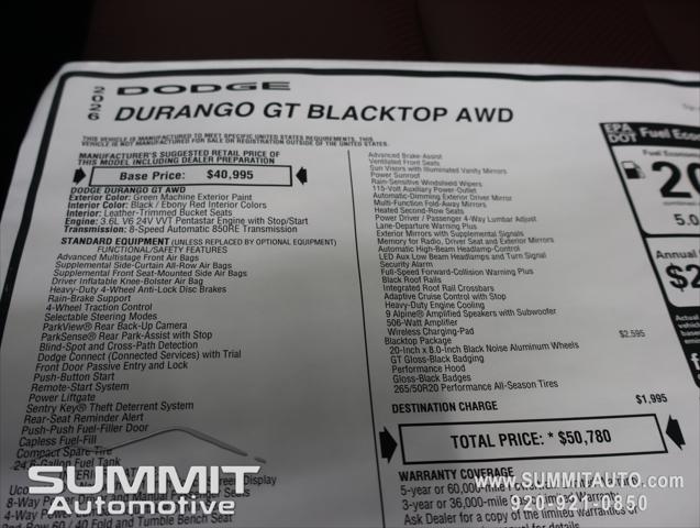 2026 Dodge Durango GT Plus