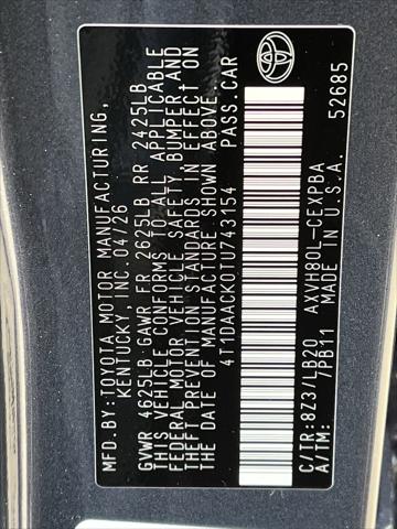 2026 Toyota Camry XSE