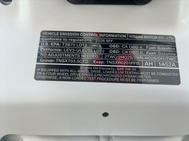 2026 Nissan Pathfinder Rock Creek