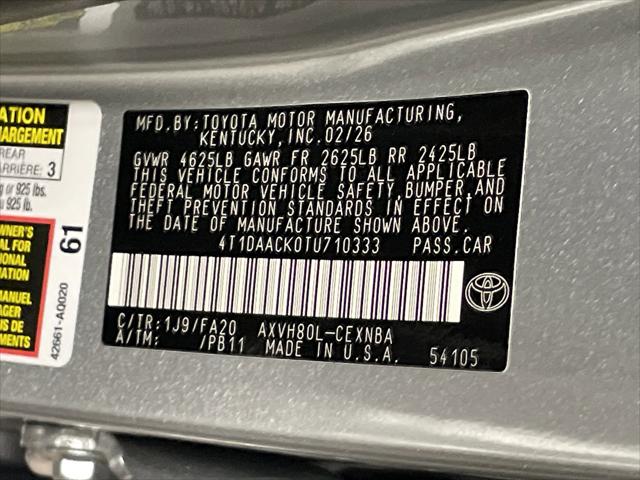 Certified Used 2026 CELESTIAL SILVER Toyota  image 36