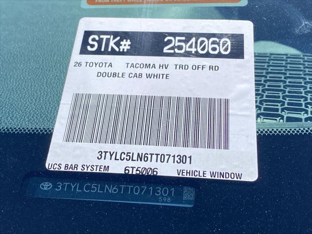 2026 Toyota Tacoma TRD Off Road