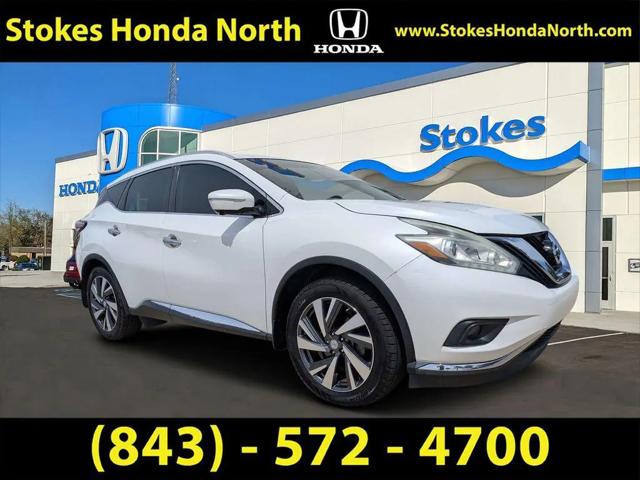 2015 Nissan Murano Platinum for sale in North Charleston, SC