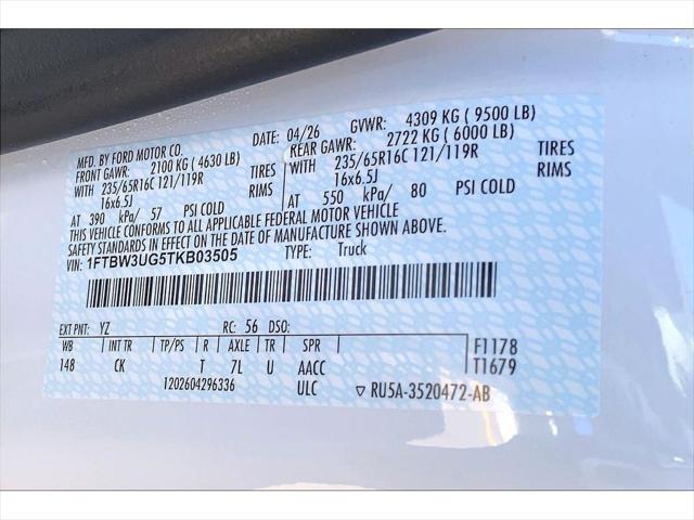 2026 Ford Transit Cargo Van Base
