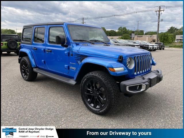 2021 Jeep Wrangler 4xe Unlimited Sahara 4x4 for sale in Raynham, MA