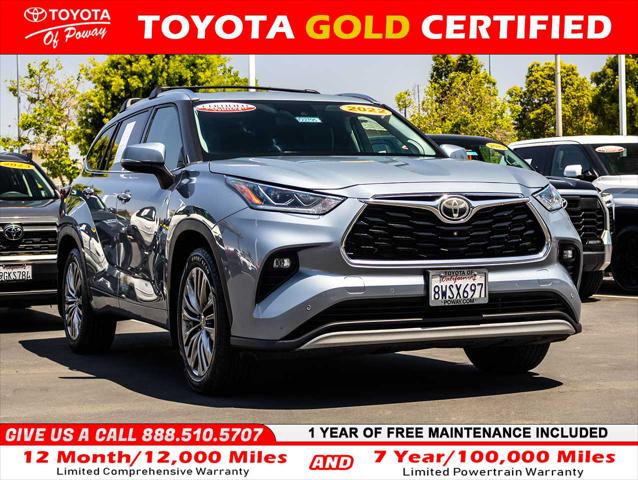 2021 Toyota Highlander Platinum for sale in Poway, CA