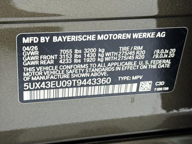 2026 BMW X5 xDrive50e