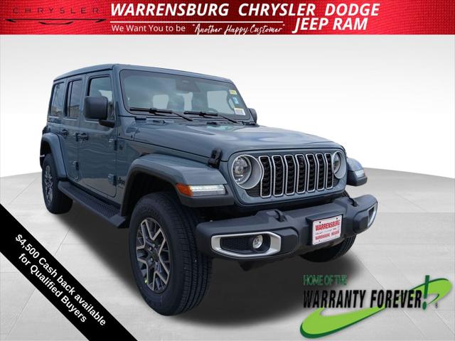 2026 Jeep Wrangler 4-Door Sahara 4x4 for sale in Warrensburg, MO