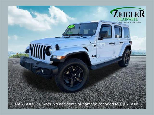 2022 Jeep Wrangler Unlimited Sahara Altitude 4x4 for sale in Plainwell, MI