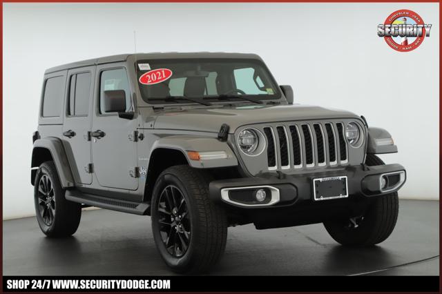 2021 Jeep Wrangler 4xe Unlimited Sahara 4x4 for sale in Amityville, NY