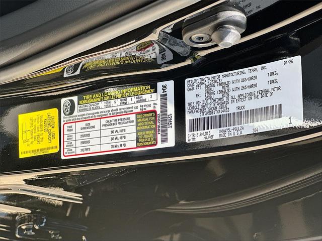 2026 Toyota Tundra Limited CrewMax 5.5' Bed