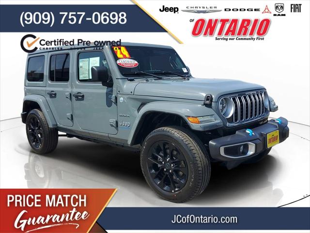 2024 Jeep Wrangler 4xe Sahara 4xe for sale in Ontario, CA