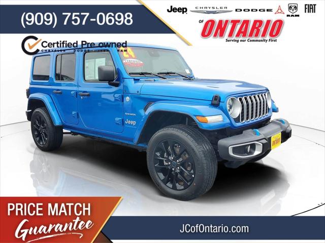 2024 Jeep Wrangler 4xe Sahara 4xe for sale in Ontario, CA