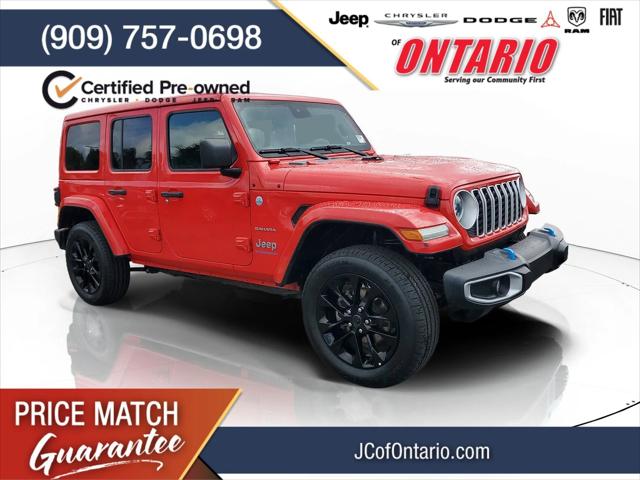 2024 Jeep Wrangler 4xe Sahara 4xe for sale in Ontario, CA