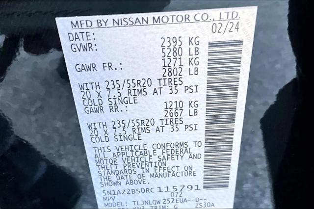 2024 Nissan Murano SV Intelligent AWD