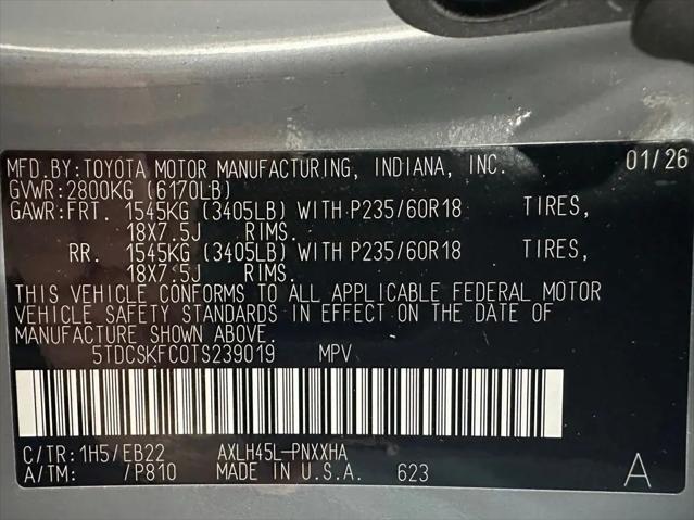 2026 Toyota Sienna Woodland Edition