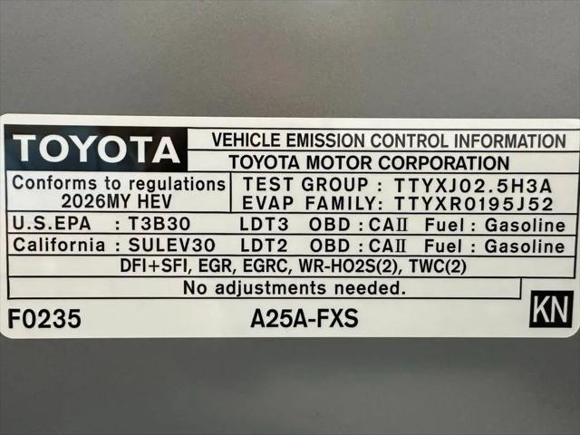2026 Toyota Sienna Woodland Edition