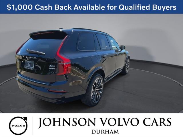 2026 Volvo XC90 Ultra Dark Theme, B6 AWD Gas (mild hybrid), Gasoline, 6 Seats